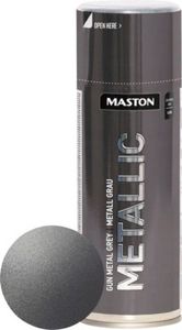 Maston Metallic - Gun Metal Grau - Sprühfarbe - 400 ml