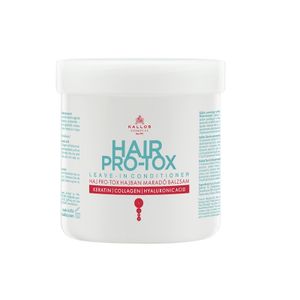 Kallos Hair Pro-Tox Odżywka do włosów z keratyną kolagenem i kwasem hialuronowym, 250ml