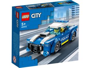 LEGO 60312 City Polizeiauto, Polizei-Spielzeug ab 5 Jahren, Geschenk für Kinder mit Polizisten-Minifigur, Abenteuer-Serie, kreatives Kinderspielzeug für Jungen und Mädchen