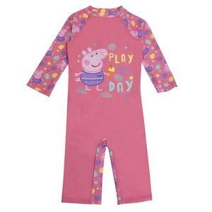 Peppa Pig - Play All Day Badeanzug für Baby PG1391 (86) (Pink)