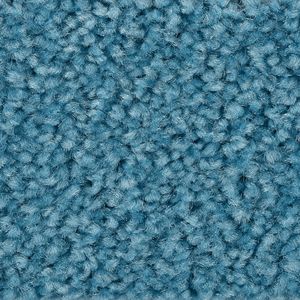 Teppichboden, Auslegware, Meterware, Muster, 20 cm x 30 cm, himmelblau, Blauer Engel, Kurzflor