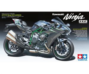 Tamiya Kawasaki Ninja H2 Carbon, Montagesatz, Motorrad, 1:12, Kawasaki Ninja H2 Carbon, Beide Geschlechter, Kunststoff