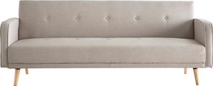 Miliboo - Sofa verstellbar 3 Plätze skandinavisches Design Naturfarbe ULLA
