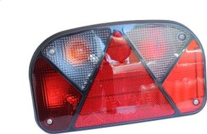 Ľavé zadné multifunkčné svetlo pre prívesy Multipoint II Aspöck
