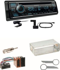 Kenwood KDC-BT760DAB Bluetooth DAB Einbauset für Mercedes SLK R170 W208 W210
