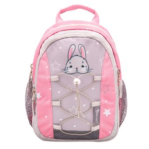 Belmil Mini Kiddy Kindergartenrucksack "Woodland Animal Rabbit" für 1-3 Jährige Kinder mit Brustgurt