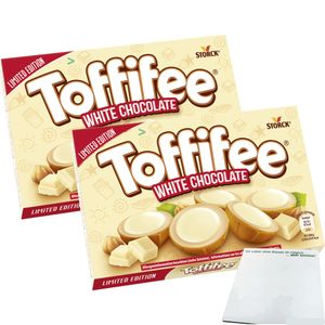 Toffifee White Chocolate Doppelpack (2x125g Packung) + usy Block