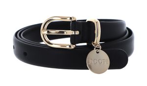 JOOP! Leder Gürtel 2,0 CM Women's Belt With Pendant W95 Black schwarz