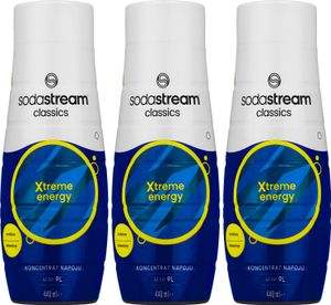 3x Sirup für SodaStream Xtreme Energy 440ml 3x Sirup für SodaStream Xtreme Energy 440ml