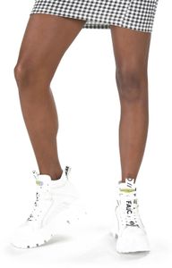 Buffalo Aspha Nc - Lace Up Sneaker - Weiß Kunstleder Größe: 39 Normal