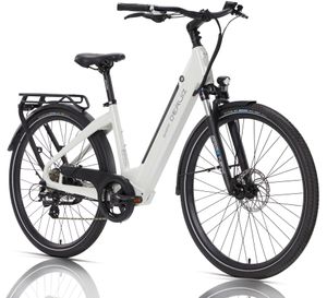 DERUIZ E-Bike »Elektrofahrrad 28 Zoll für Damen, 644 wh Trekking Ebike Cityrad«, 8 Gang Schiamano Schimano ALTUS 11-32T Schaltwerk, Kettenschaltung