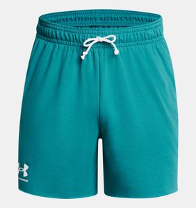 Under Armour Ua Rival Terry 6In Short - circuit teal, Größe:XL