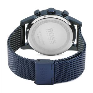Hugo Boss Navigator Herren Chronograph Uhr - Blau | 1513538