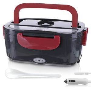 NASUM Elektrische Lunchbox mit Heizfunktion - Genießen Sie warme Mahlzeiten unterwegs! Hochwertige Edelstahl Verarbeitung
