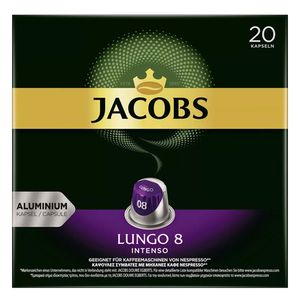 Jacobs Kapseln Lungo Intenso | 20 Nespresso® komp. Kapseln