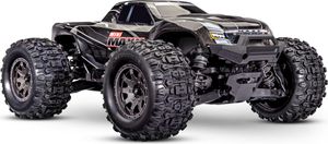 TRAXXAS MINI-MAXX 4WD SCHWARZ BL-2S Brushless, HD-Teile, mit Akku/Lader