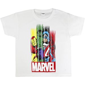 Marvel - T-Shirt für Mädchen PG699 (116) (Weiß)