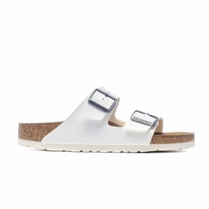 Birkenstock Arizona Birko-Flor White Narrow Fit - Weiß, 8