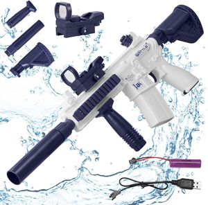 Elektrische Wasserpistole für Kinder&Erwachsene,Wassergewehr-Spielzeug