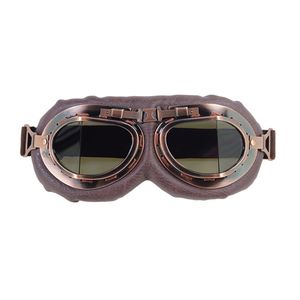 Einzigartige Style-Brillen Motorrad Vintage Pilotenbrillen-Set Teescheiben