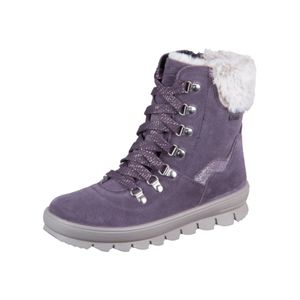 Superfit Flavia Mädchen Schnürstiefel in Violett, Größe 31