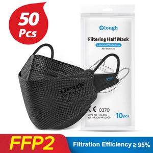 Linuode FFP2 Atemschutzmaske, , 94 % Filtration (50er-Pack)