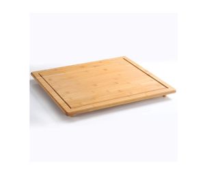 Deska na krájení a krycí deska Kesper z bambusu, rozměry: 56 x 50 x 4 cm, 5859913