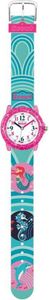 Scout Kinder Uhr Lernuhr Crystal - Bunt Glitzer Mädchen 280305036