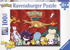 Ravensburger Kinderpuzzle 10934 - Pokémon - 100 Teile XXL Puzzle fÃ1/4r Kinder ab 6 Jahren