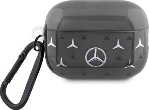 Kryt Mercedes Meap28Dpmgs Airpods Pro 2 (2022/2023) Čierny/Čierny S Veľkým Vzorom Hviezdy