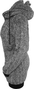 Urban Classics Melange Teddy Zip Hoody, Größe: S