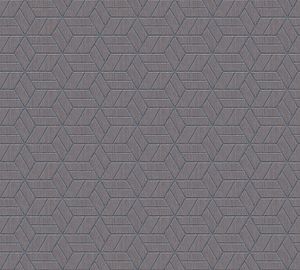 Livingwalls 3D Tapete Metropolitan Stories geometrische Tapete Lizzy London Vliestapete mit Glitzereffekt grau silber 10,05 m x 0,53 m