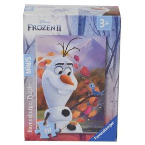 Ravensburger Puzzle Minis Disney Frozen II 40 Teile ab 3 Jahren Kinderpuzzle , Motiv:Olaf