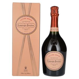 Laurent Perrier Champagner Cuvee Rosé 0,75 Liter in Geschenkbox