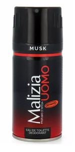 Malizia Uomo, Musk, Dezodorant dla mężczyzn, 150ml (PRODUKT Z NIEMIEC)