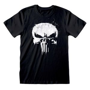 Marvel Punisher TV - Logo - Black T-Shirt - Größe XL