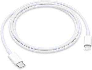 Apple - MM0A3ZM/A - USB-C auf Lightning Kabel - Weiss -1m Bulk Apple iPhone 11, 11 Pro, 11 Pro Max