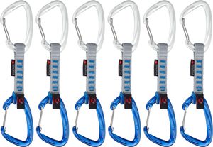 Mammut Crag Wire 10 cm Indicator 6-Pack-Quickdraws silver/ultramarine Wire Gate/Wire Gate 10 cm