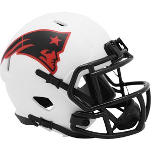 NFL New England Patriots Mini Helm Speed Lunar Eclipse Riddell Footballhelm