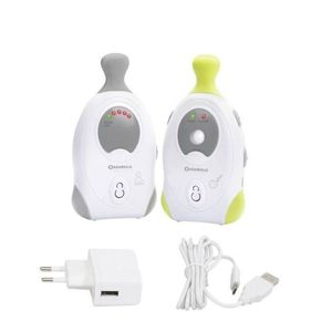 Badabulle Baby Monitor Online 300m+ - s nočným svetlom, funkciou VOX, akustickým/vibračným alarmom - B014010
