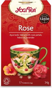 TEE TAO ROSE HIBISCUS LAVENDER(17 x 2 g) - YOGI TEA