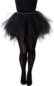 Tutu Tüllrock schwarz, Groesse:S/M Tutu Tüllrock schwarz, Groesse:S/M