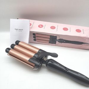Lockenstab 3 Fässer 25mm Wave Iron Beach Waves Water Waves Mermaid Waves 2 Stufe