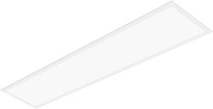 LEDVANCE Panel-Leuchte LED: für Decke/Wand, PANEL PERFORMANCE 1200x300 UGR19 / 30 W, 220…240 V, Warm White, 3000 K, Gehäusematerial: Aluminium, IP40/IP20