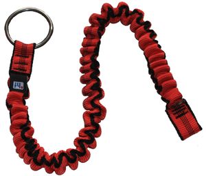 °hf Bungee Cowtail ohne Karabiner, Farbe:Rot