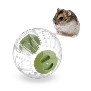 relaxdays Hamsterball mit grünem Deckel