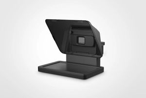 Elgato Prompter – Teleprompter mit integriertem Bildschirm für YouTube, Twitch, Zoom, Teams und mehr, unterstützt DSLR/Webcam/Smartphone, Drag&Drop-Monitoranzeige, funktioniert mit Mac/PC&Stream Deck