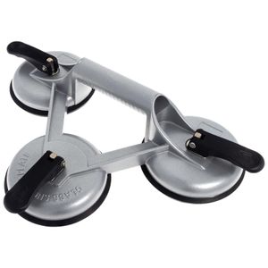 Dreifach Vakuumheber Sauggriff 150 kg Glasheber Gummisauger Vakuumsauger Saugnapfhalter Saugheber Scheibenheber Saugnäpfe