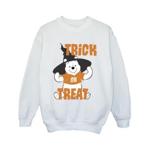 Disney - "Winnie The Pooh Trick Or Treat" Sweatshirt für Jungen BI40187 (104) (Weiß)