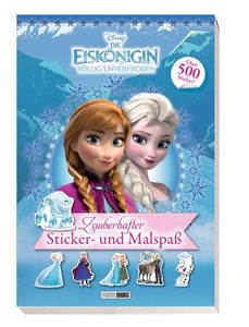 Disney Die Eiskönigin: Zauberhafter Sticker- und Malspaß: über 500 Sticker
